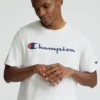 Camiseña clásica con diseño gráfico y Script Logo