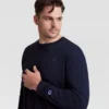 Camiseña clásica de manga larga, con C Logo bordado - Tallas grandes y altas