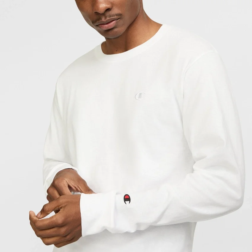 Camiseña clásica de manga larga, con el C Logo bordado