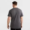 Camiseta clásica con diseño gráfico, Script Logo - Tallas grandes y altas
