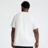 Camiseta clásica con diseño gráfico, Script Logo - Tallas grandes y altas