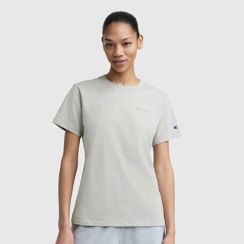 Camiseta clásica, letrero tonal en el lado izquierdo del pecho