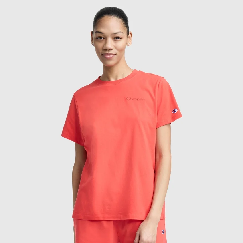 Camiseta clásica, letrero tonal en el lado izquierdo del pecho