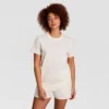 Camiseta clásica, letrero tonal en el lado izquierdo del pecho