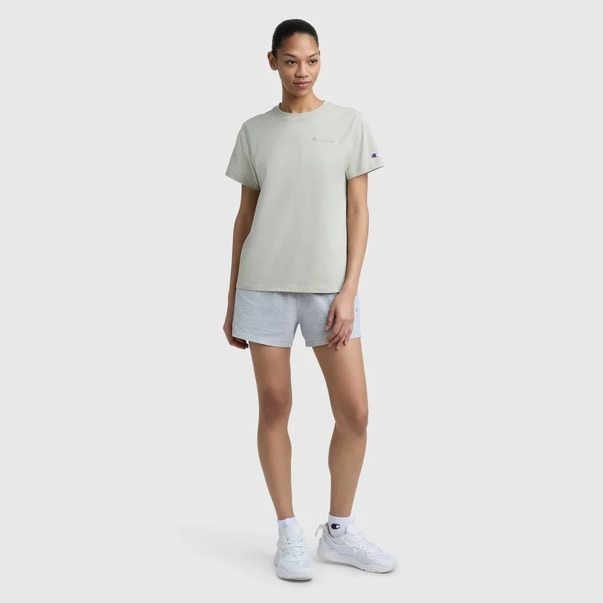 Camiseta clásica, letrero tonal en el lado izquierdo del pecho