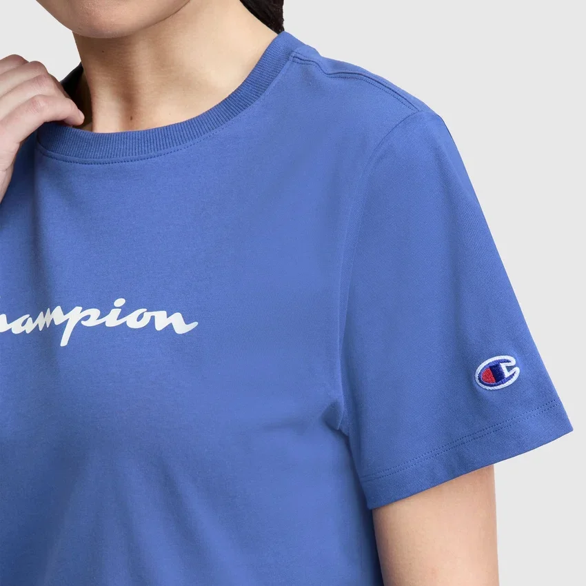 Camiseta clásica, Script Logo