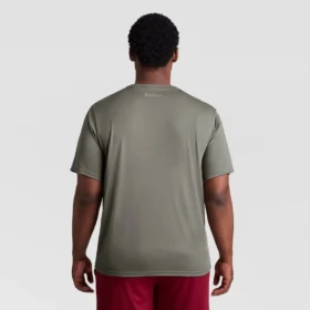 Camiseta deportiva, C Logo reflectante – Tallas grandes y altas