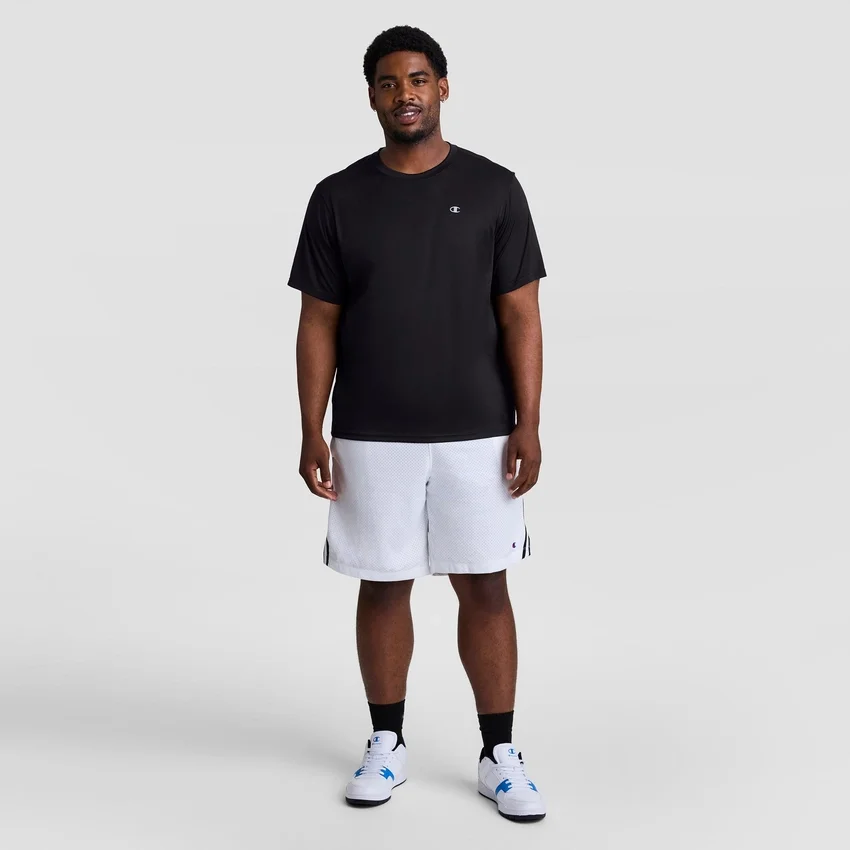 Camiseta deportiva, C Logo reflectante - Tallas grandes y altas