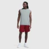 Camiseta deportiva de cuello redondo y corte atlético, con Script Logo