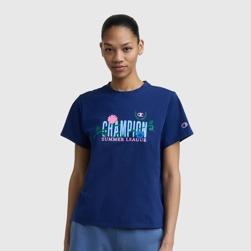 Camiseta gráfica Summer League, C Logo