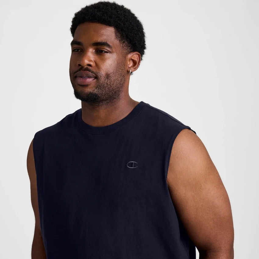 Camiseta sin mangas «Muscle», con C Logo - Tallas grandes y altas