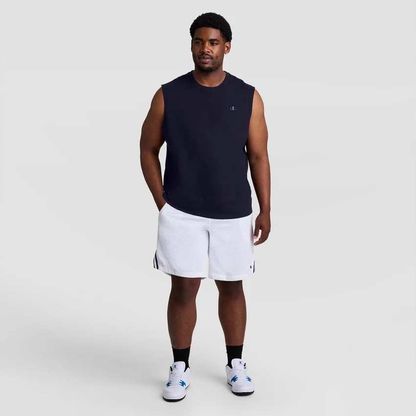 Camiseta sin mangas «Muscle», con C Logo - Tallas grandes y altas