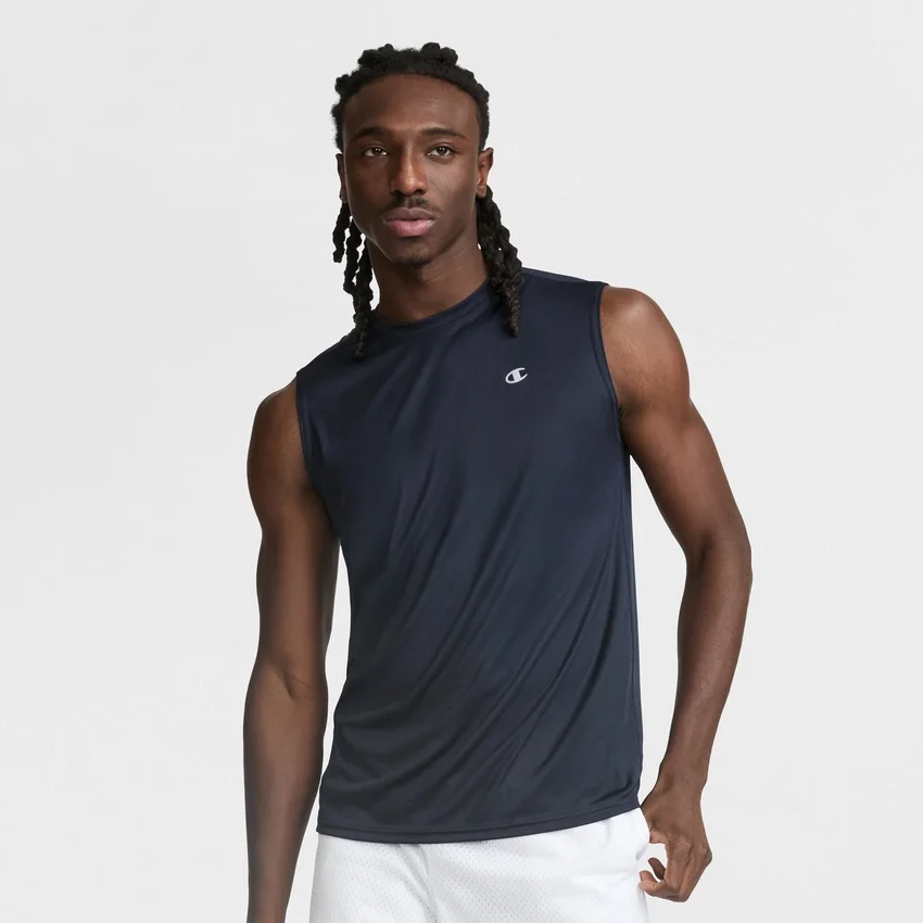Camiseta sin mangas Sport Muscle, C Logo reflectante