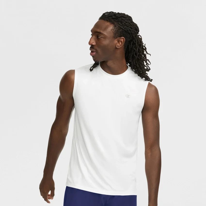 Camiseta sin mangas Sport Muscle, C Logo reflectante
