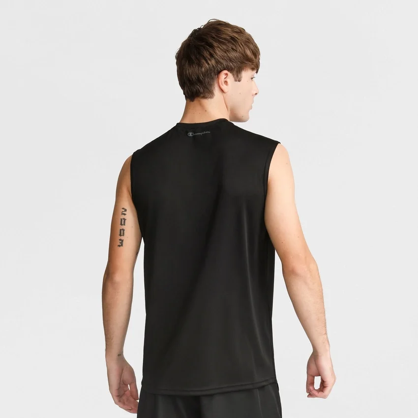 Camiseta sin mangas Sport Muscle, C Logo reflectante