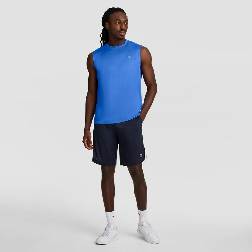 Camiseta sin mangas Sport Muscle, C Logo reflectante