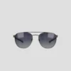 Gafas de aviador polarizadas para hombre con montura de acero inoxidable ST-Shirtl