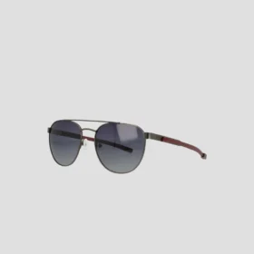 Gafas de aviador polarizadas para hombre con montura de acero inoxidable ST-Shirtl