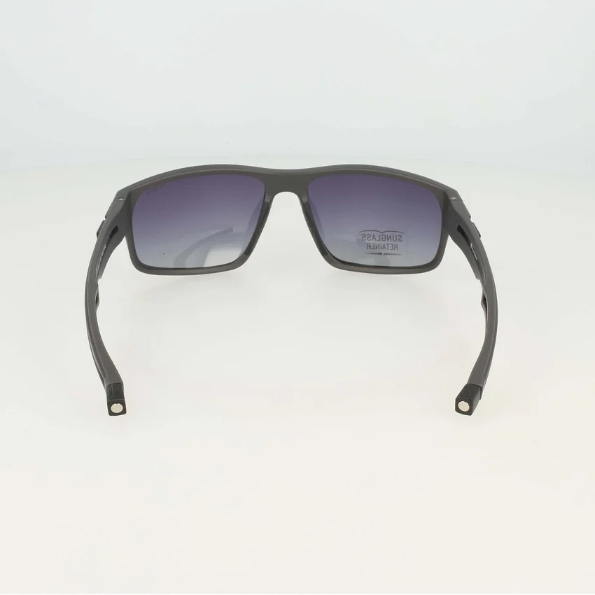Gafas de sol polarizadas rectangulares para hombre con montura envolvente - Talla mediana