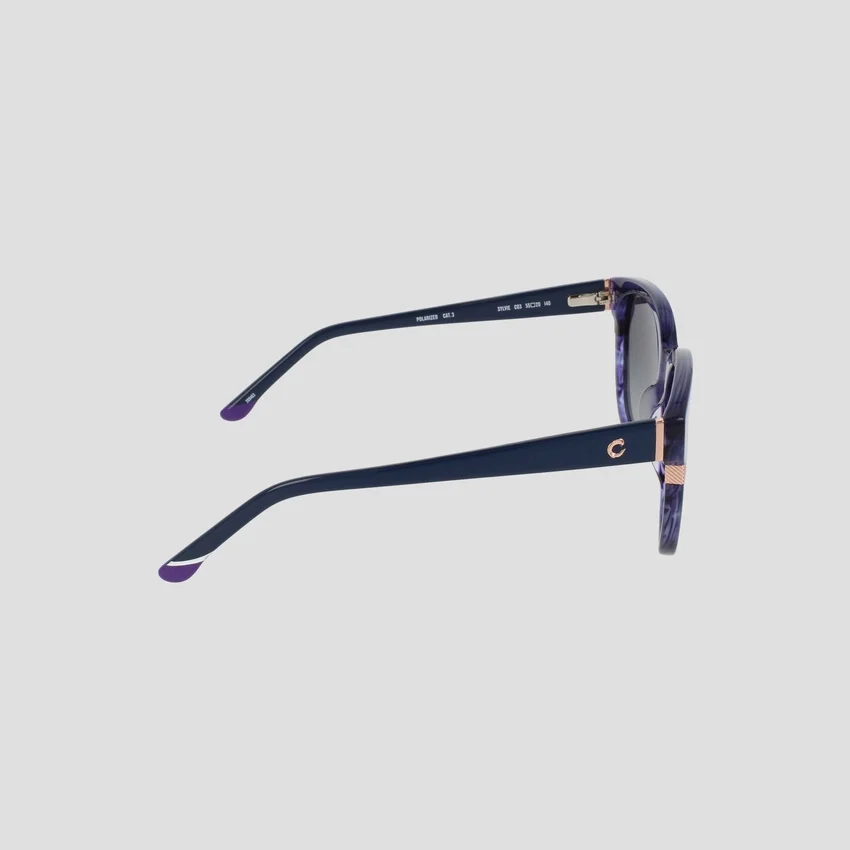 Gafas polarizadas para mujer, cuadradas y con formas curvas