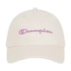 Gorra ajustable con bordado de letras