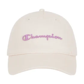 Gorra ajustable con bordado de letras