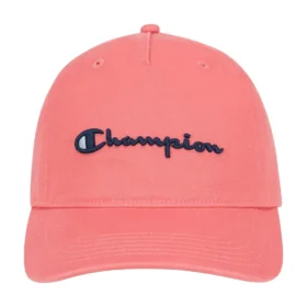 Gorra ajustable con bordado de letras