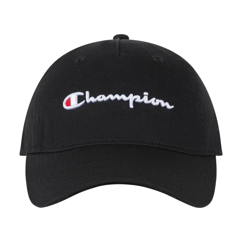 Gorra ajustable con bordado de letras