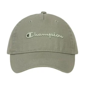 Gorra ajustable con bordado de letras