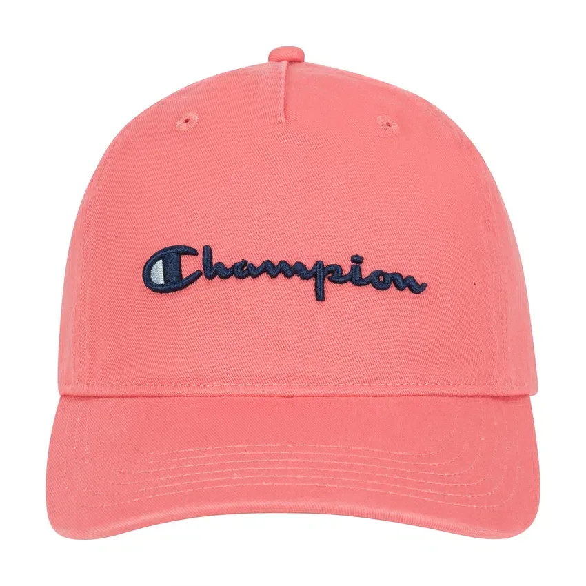 Gorra ajustable con bordado de letras