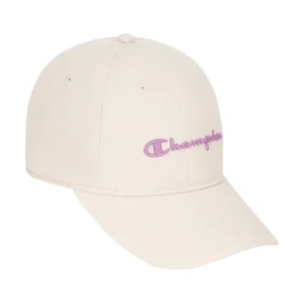 Gorra ajustable con bordado de letras