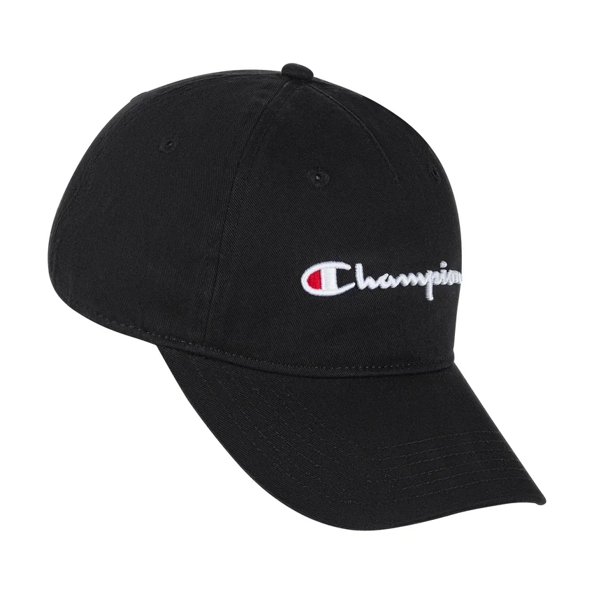 Gorra ajustable con bordado de letras