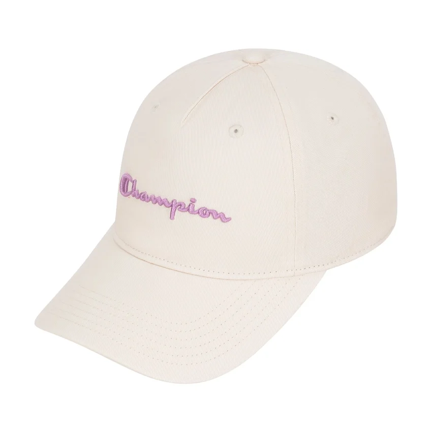 Gorra ajustable con bordado de letras