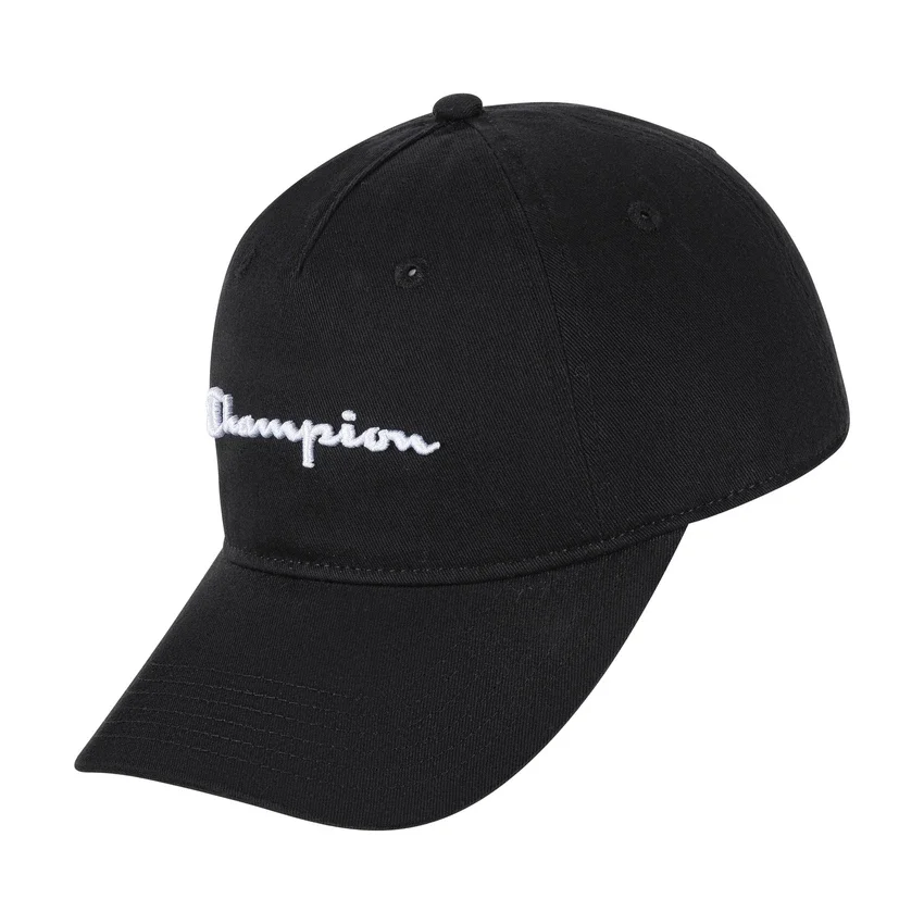 Gorra ajustable con bordado de letras