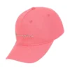 Gorra ajustable con bordado de letras