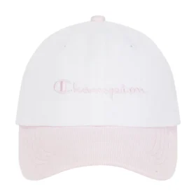 Gorra ajustable de pana pastel