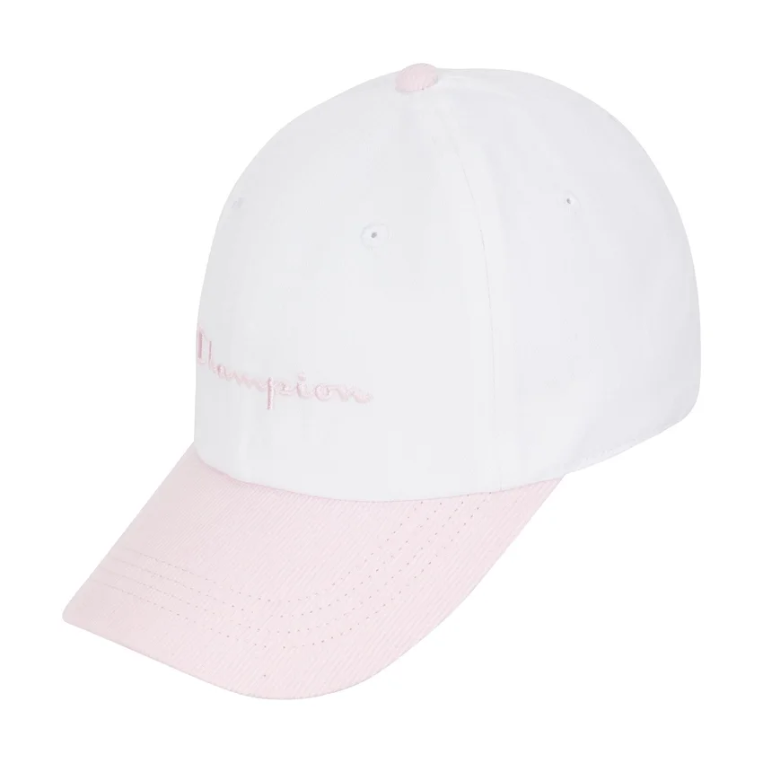 Gorra ajustable de pana pastel
