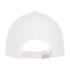 Gorra ajustable de pana pastel