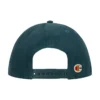 Gorra ajustable de visera plana con escudo de laurel