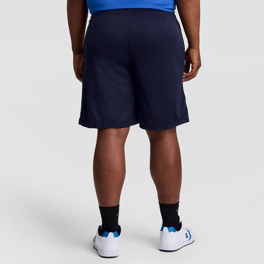 Pantalones cortos clásicos de malla de 9", C Logo - Tallas grandes y altas
