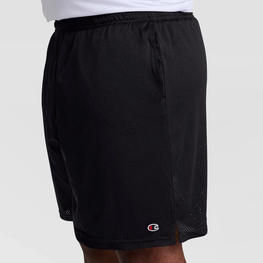 Pantalones cortos clásicos de malla de 9", C Logo - Tallas grandes y altas