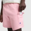 Pantalones cortos de felpa de 8", C Logo
