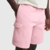 Pantalones cortos de felpa de 8", C Logo