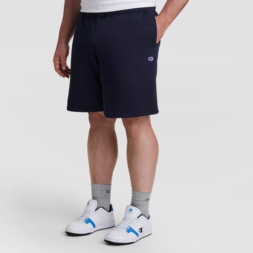 Pantalones cortos de felpa Powerblend de 10" - Tallas grandes y altas