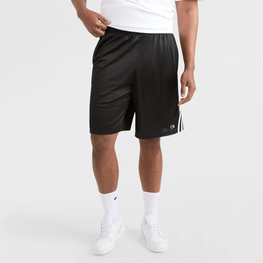 Pantalones cortos de malla para lacrosse de 10" - Tallas grandes y altas