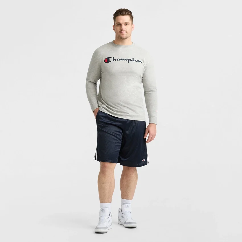 Pantalones cortos de malla para lacrosse de 10" - Tallas grandes y altas