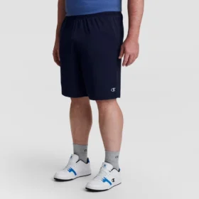 Pantalones cortos deportivos de 10″ con tecnología de absorción de humedad – Tallas grandes y altas
