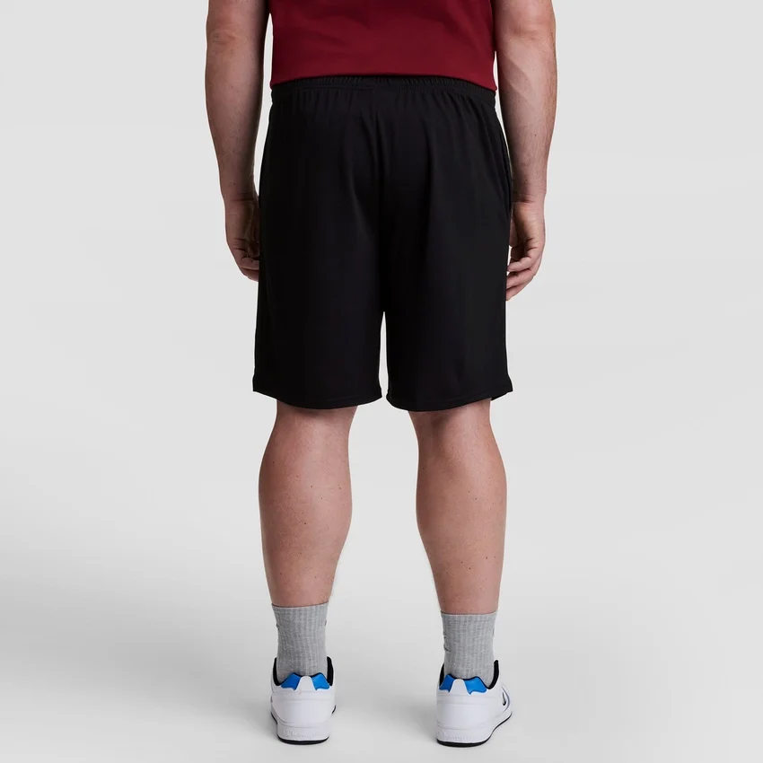 Pantalones cortos deportivos de 10" con tecnología de absorción de humedad - Tallas grandes y altas