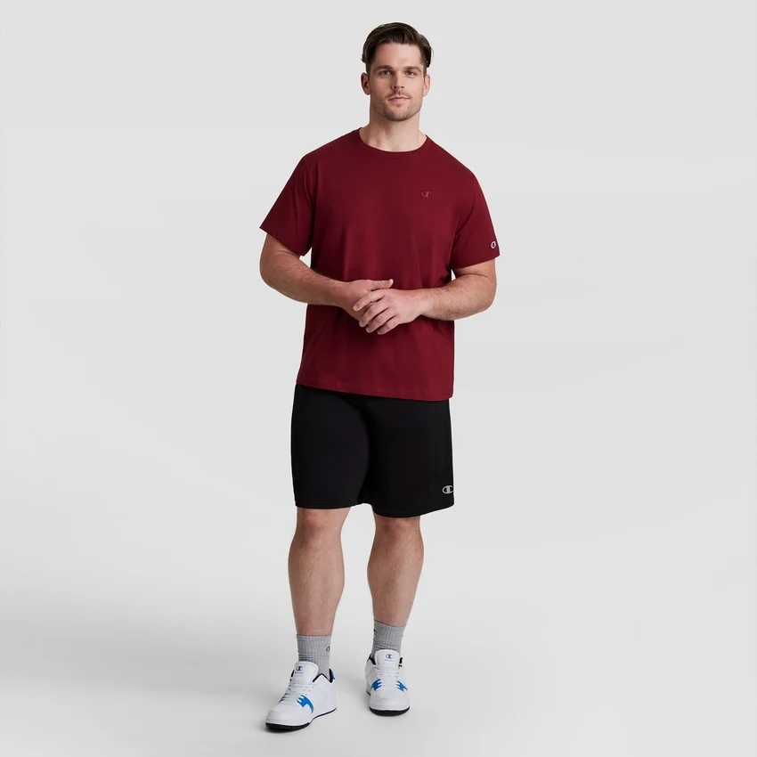Pantalones cortos deportivos de 10" con tecnología de absorción de humedad - Tallas grandes y altas