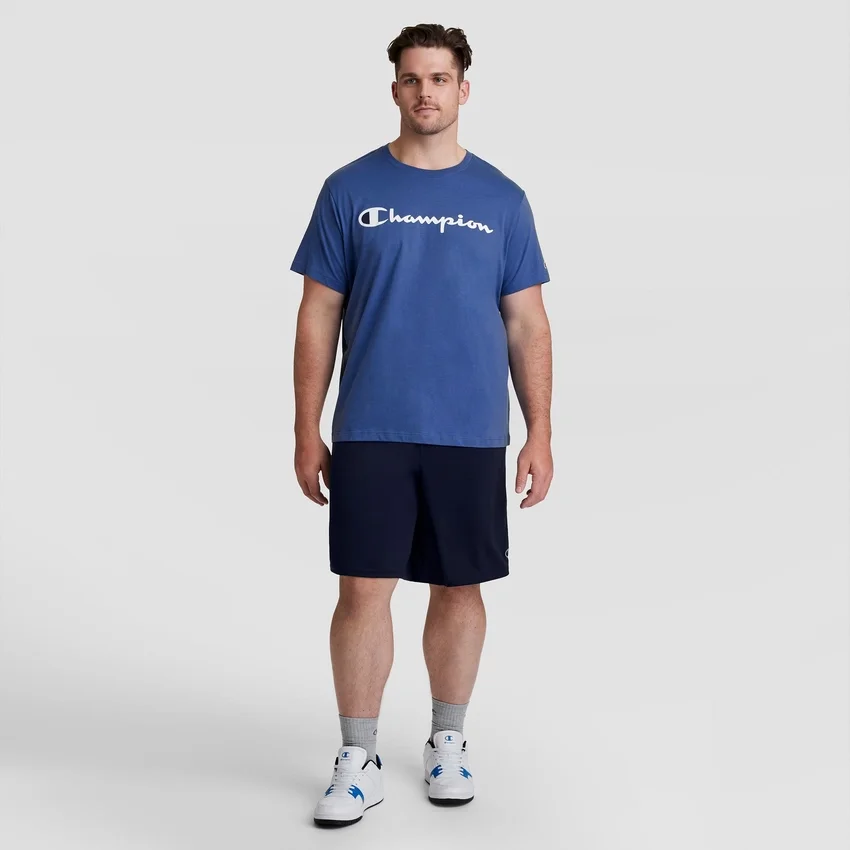 Pantalones cortos deportivos de 10" con tecnología de absorción de humedad - Tallas grandes y altas